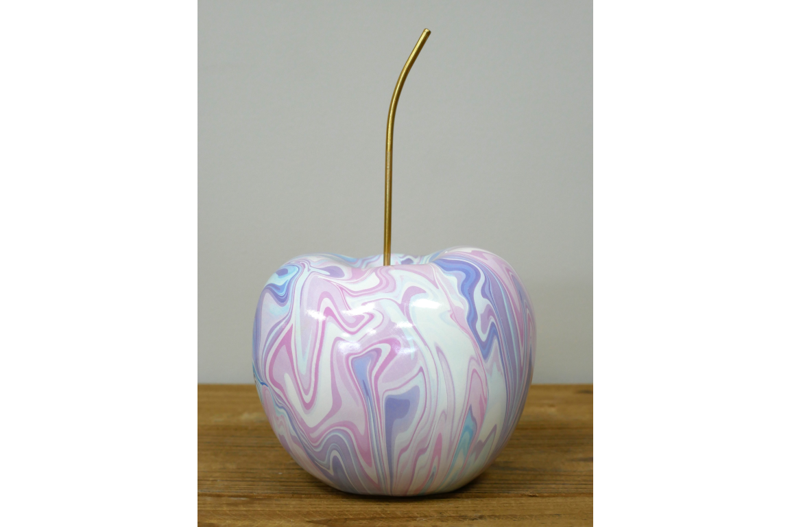 Funky Apple Ornament