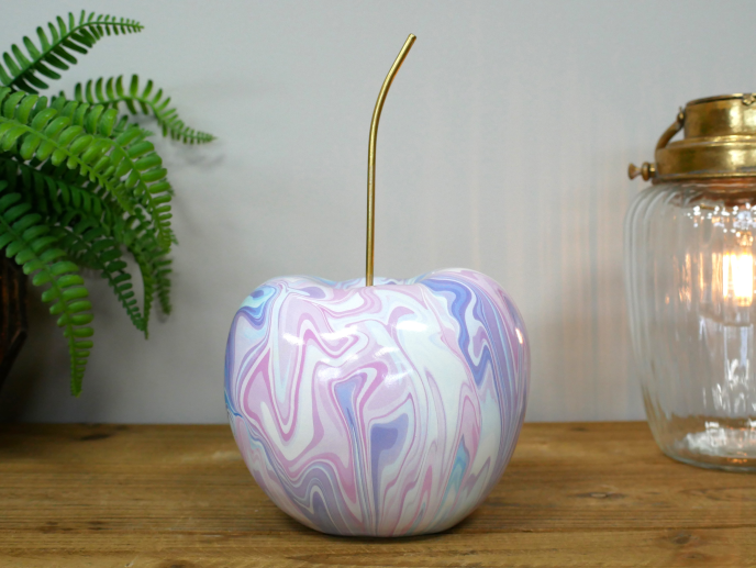 Funky Apple Ornament