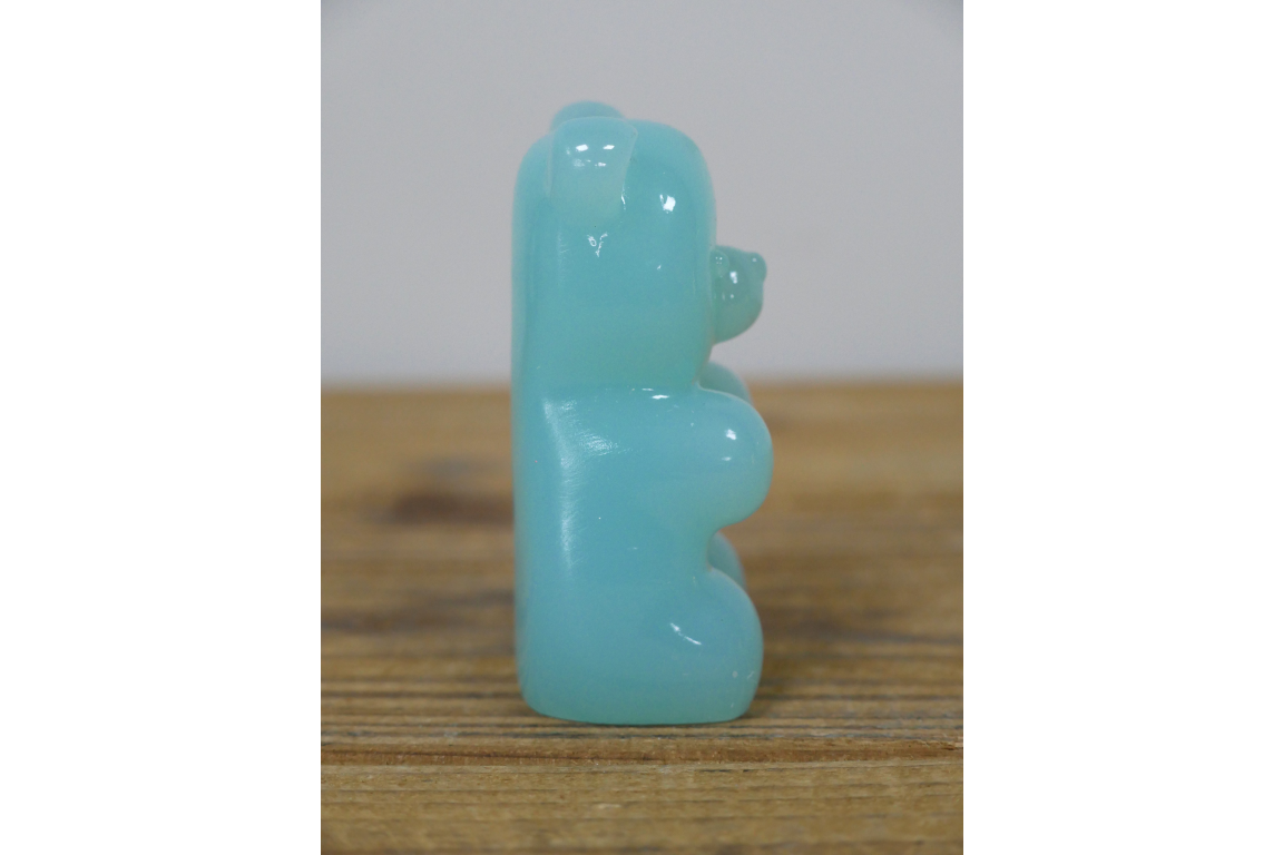 Blue Ornamental Bear - Small