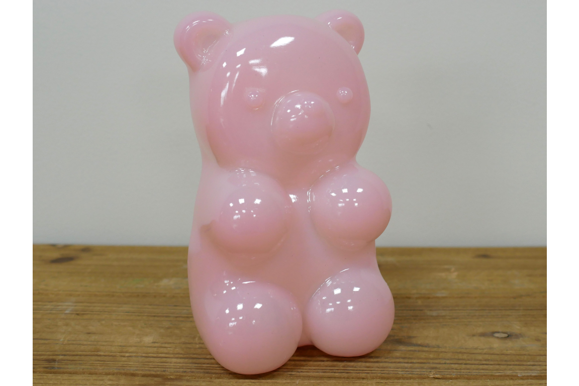 Pink Ornamental Bear - Large