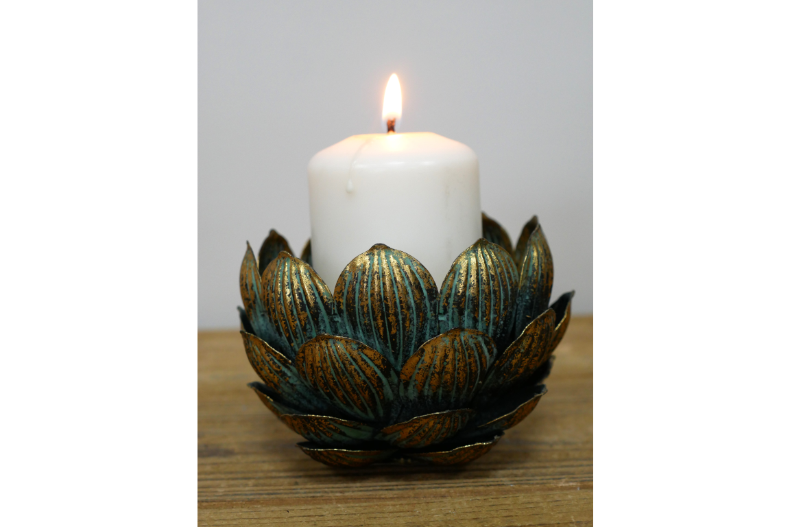 Artichoke Candle Holder