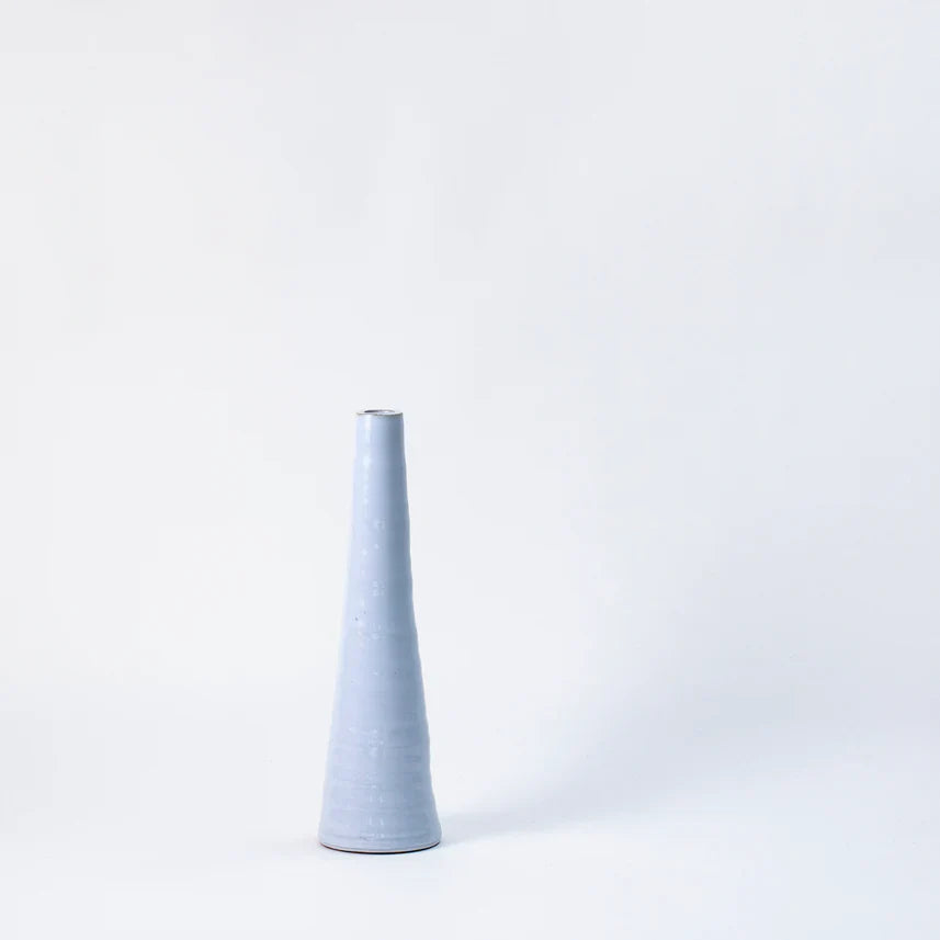 Small Stem Vase - Pastel Blue