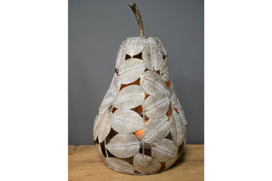 Pear Leaf Candle Holder