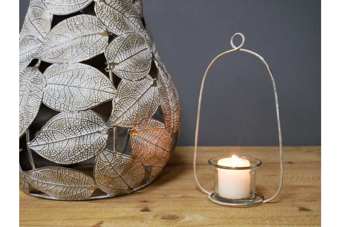 Pear Leaf Candle Holder