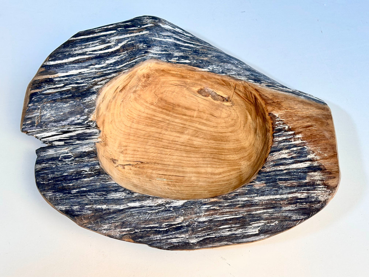 Solid Teak Wood Centrepiece Bowl