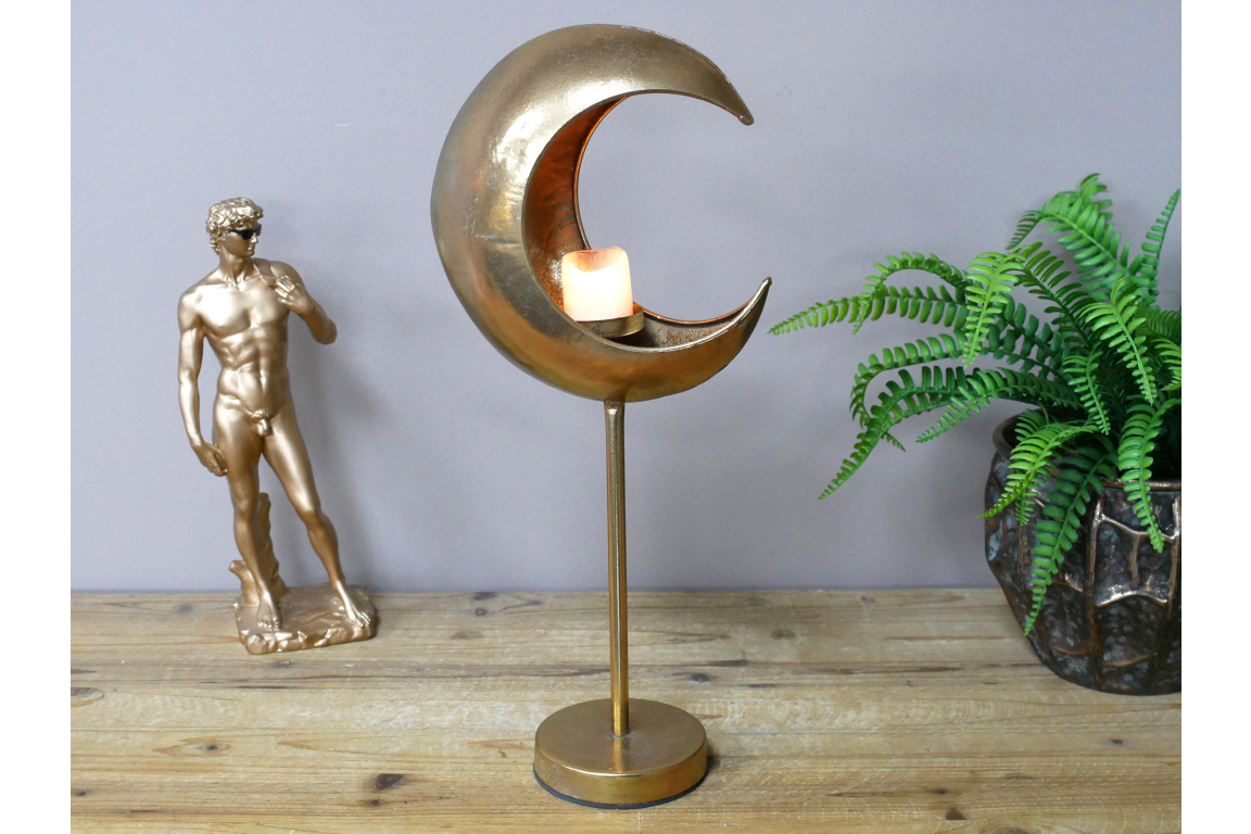 Moon Candle Holder