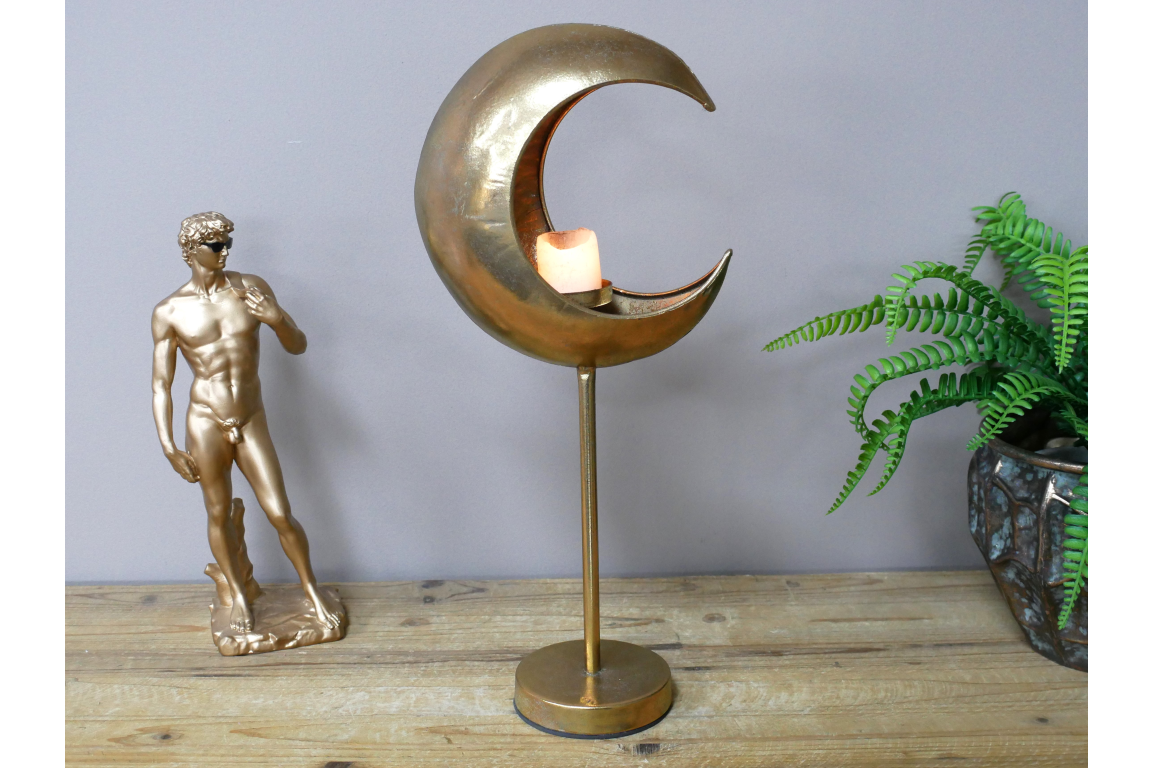 Moon Candle Holder