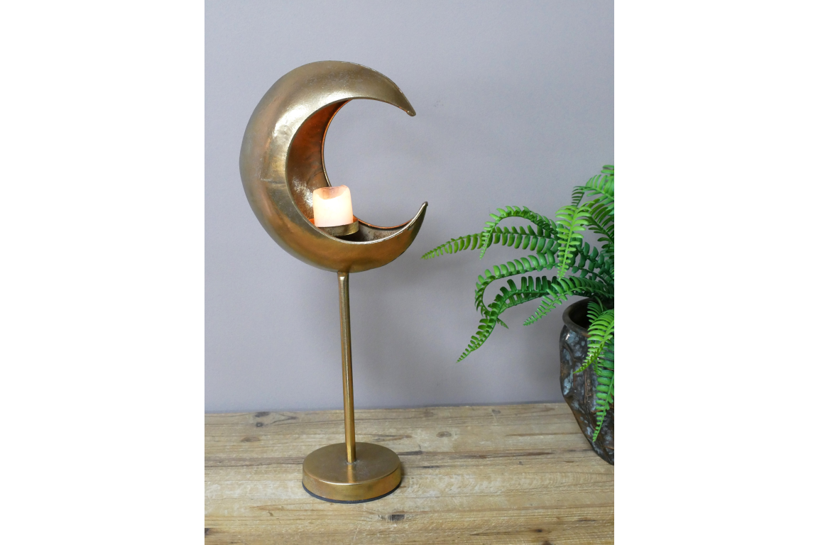 Moon Candle Holder