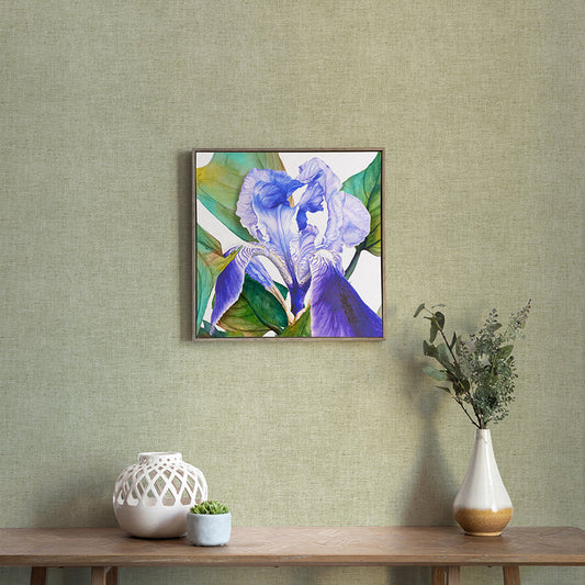 Darwen Framed Canvas Stone