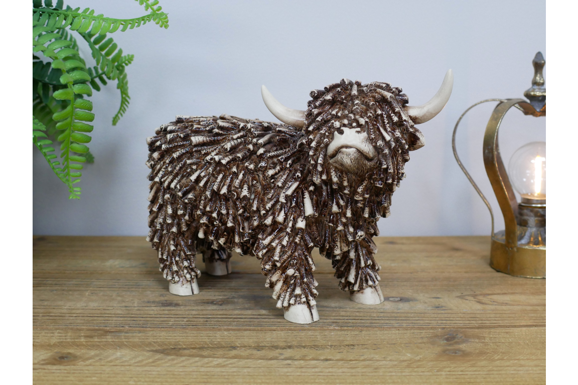 Standing Cow Figurine - Large