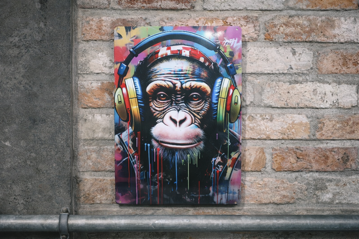 DJ Chimp - Tin Sign
