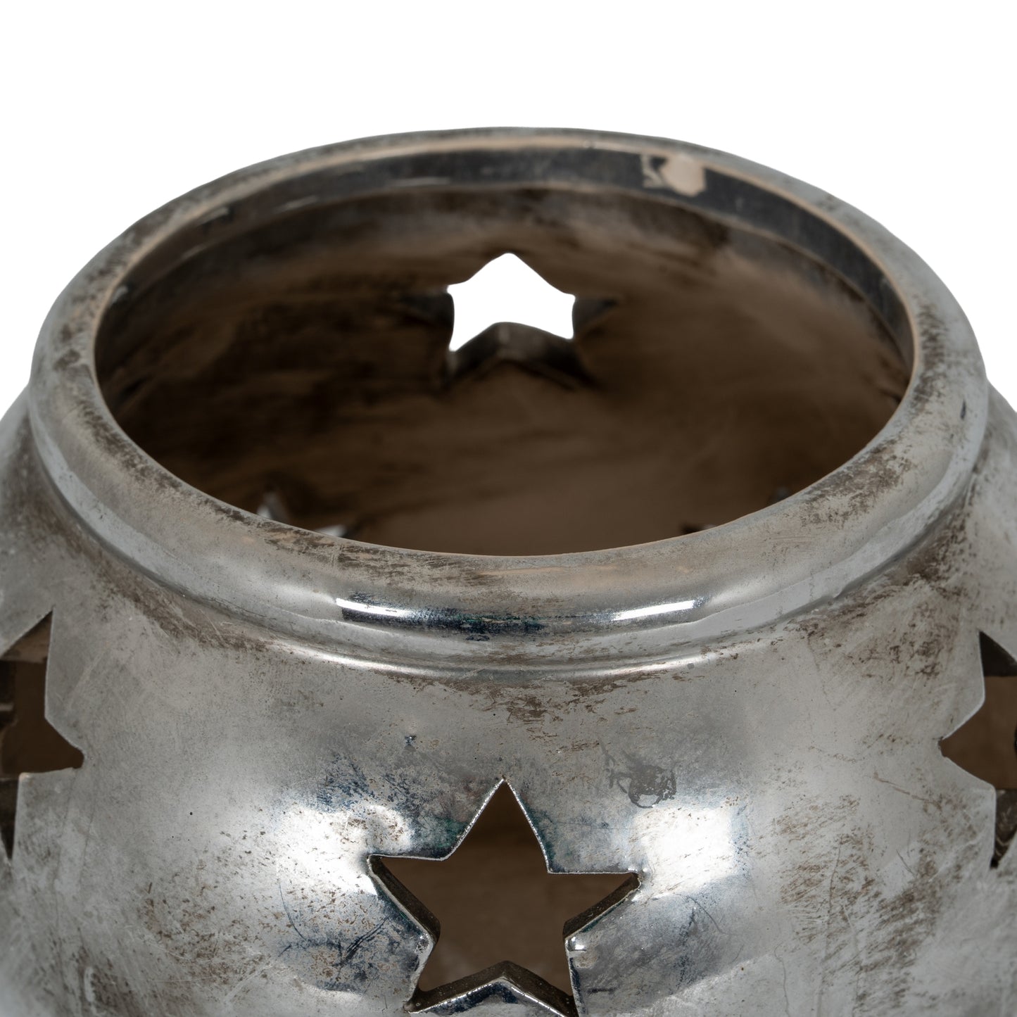 Aspen Star Small Ceramic Tea Light Lantern