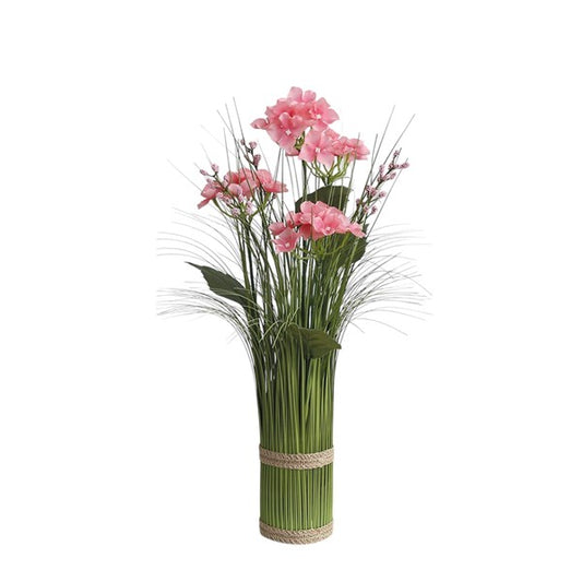 Pink Hyacinth Grass Bundle 45cm