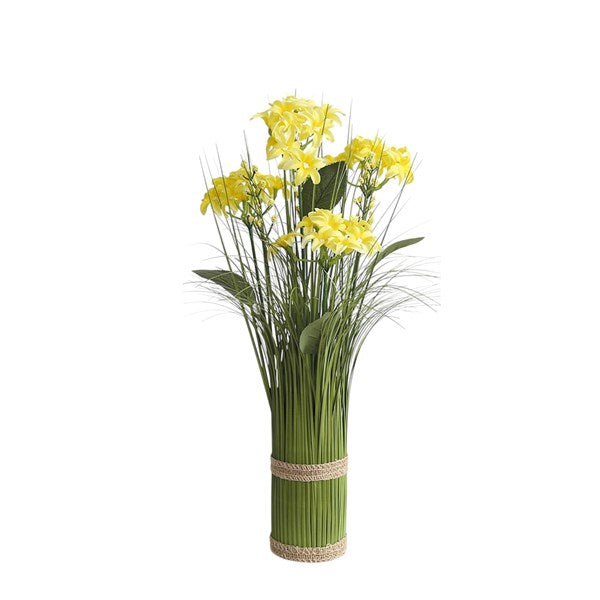 Yellow Hyacinth Grass Bundle 45cm