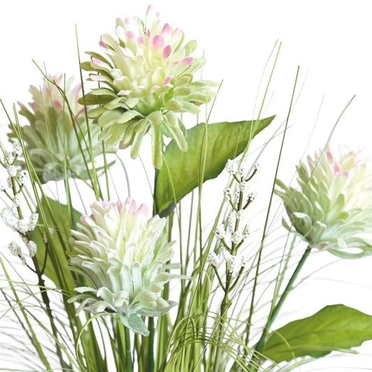Chrysanthemum Grass Floral Bundle 65cm