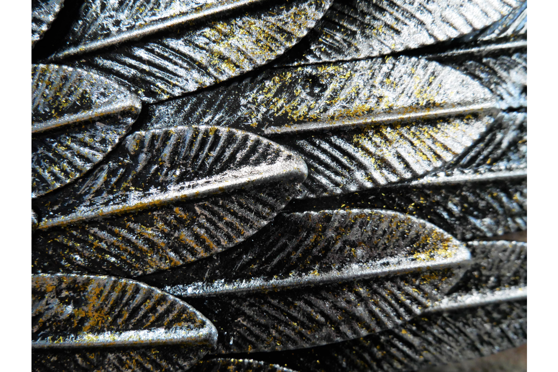 Silver Butterfly Angel Wings Wall Art Sculpture