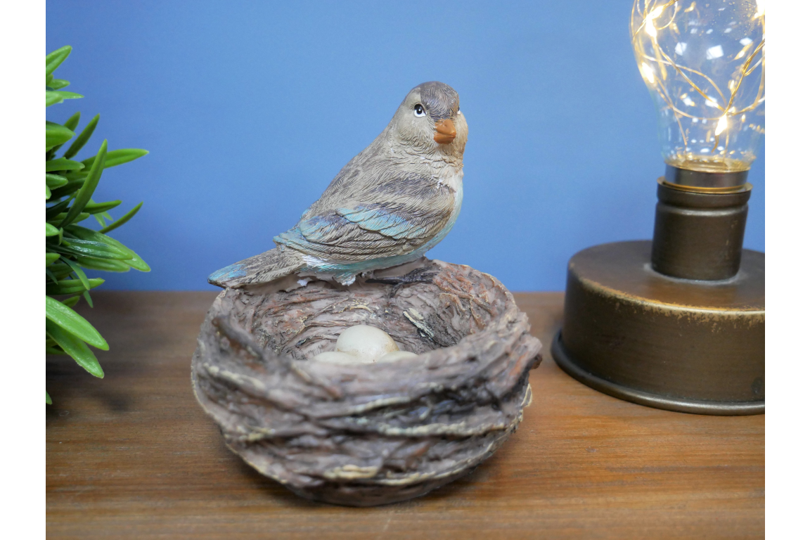 Cute Bird Nest Ornament