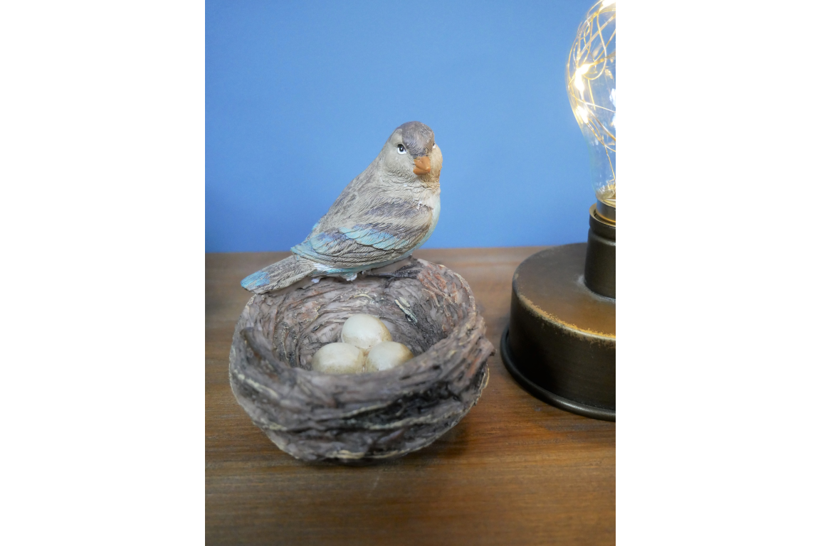 Cute Bird Nest Ornament
