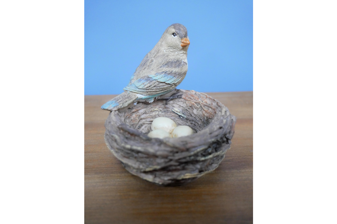 Cute Bird Nest Ornament