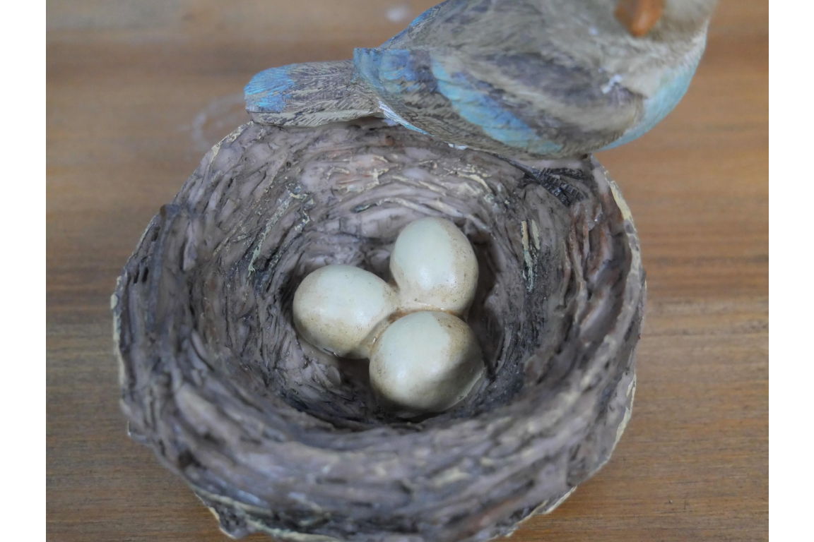 Cute Bird Nest Ornament