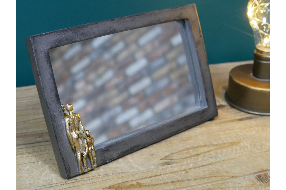 Small Father & Son Table Top Decorative Mirror