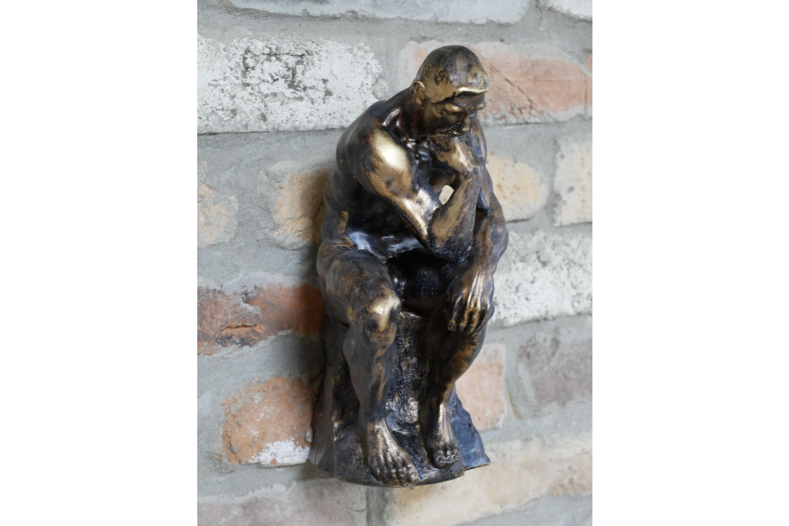 The Thinker Wall or Table-top Statue for Home Decor