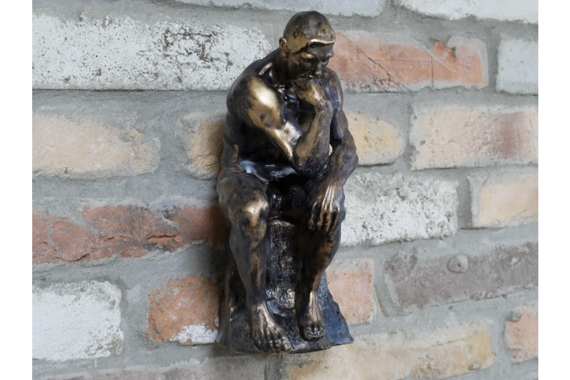 The Thinker Wall or Table-top Statue for Home Decor