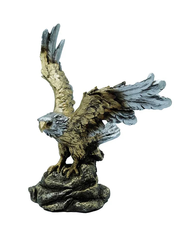 Eagle Golden Open Wings Statue